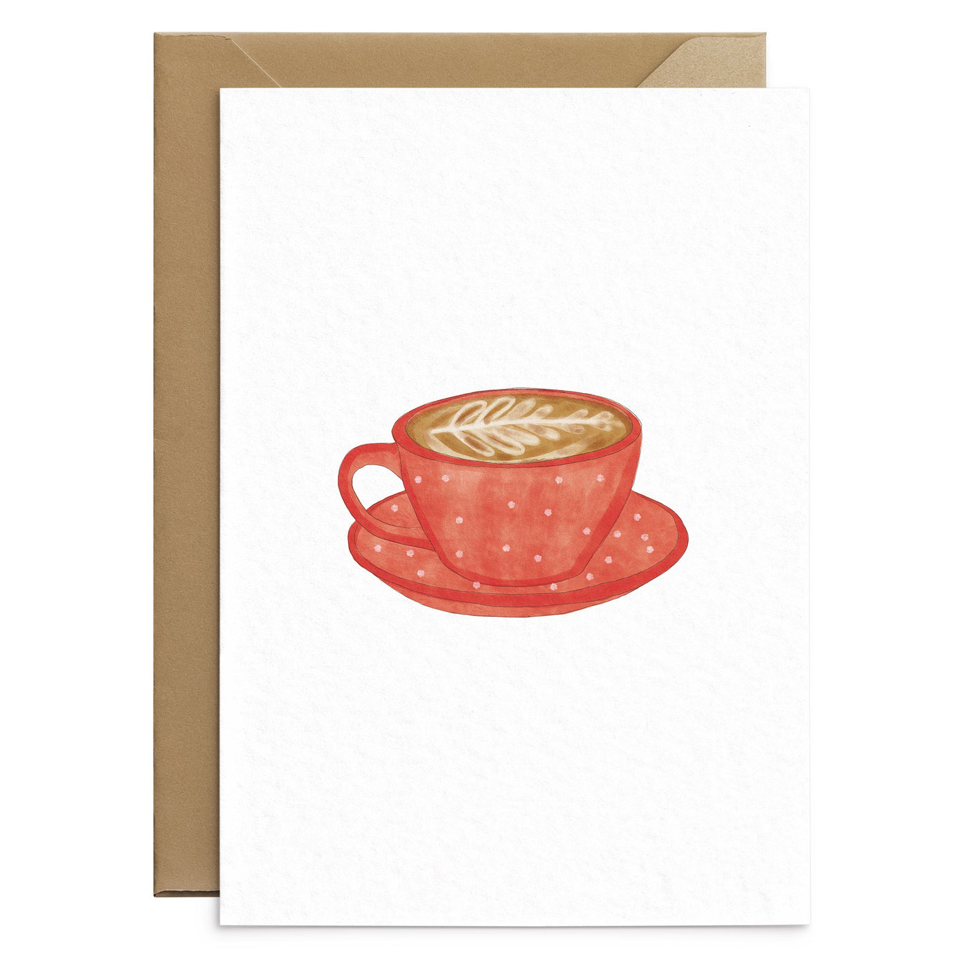 Red Coffee Card - Poppins & Co.