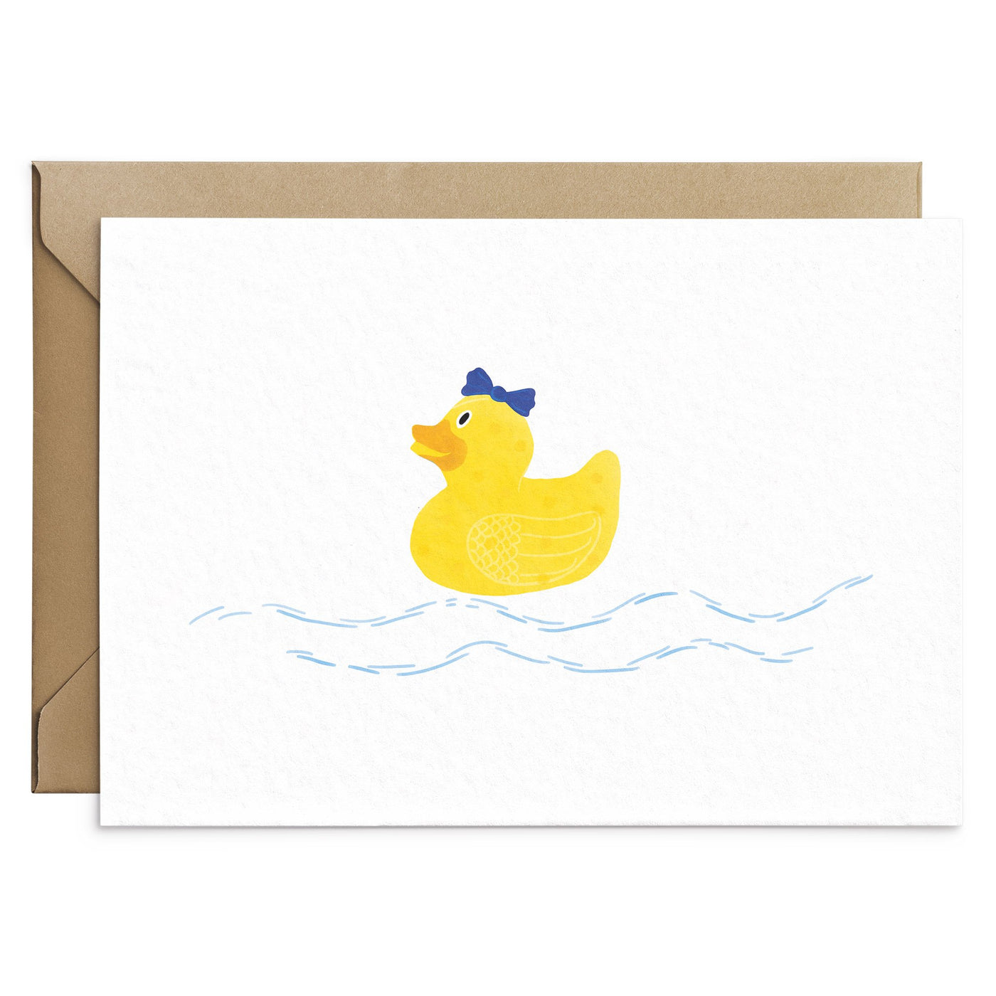 Cute Rubber Duck Card - Poppins & Co.