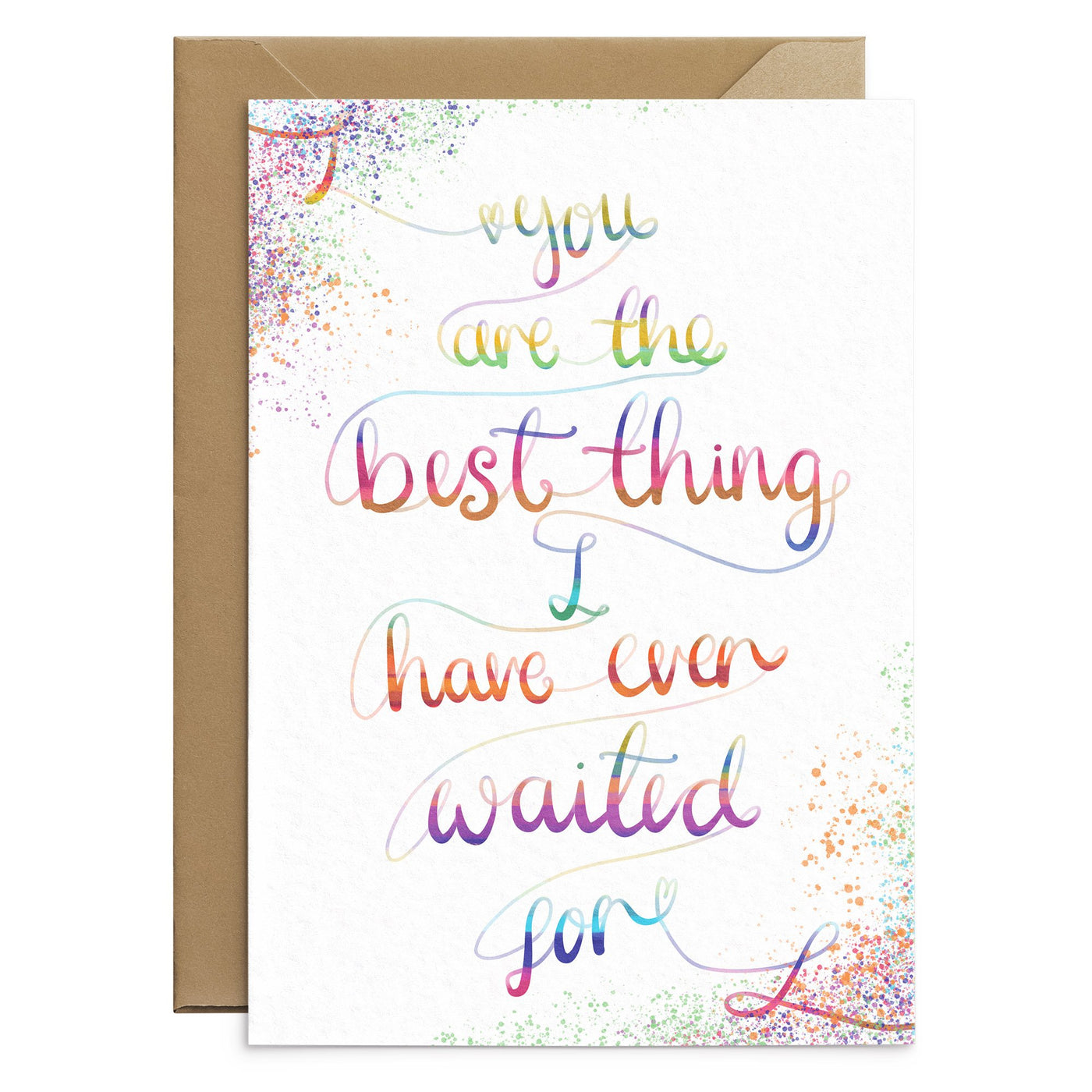 Postponed Wedding Card - The Best Thing - Poppins & Co.