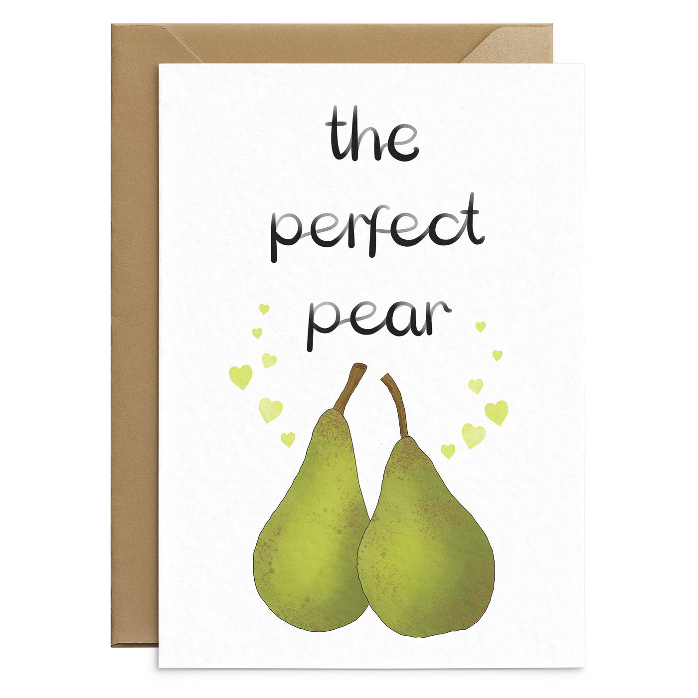 The Perfect Pair - Cute Love Card
