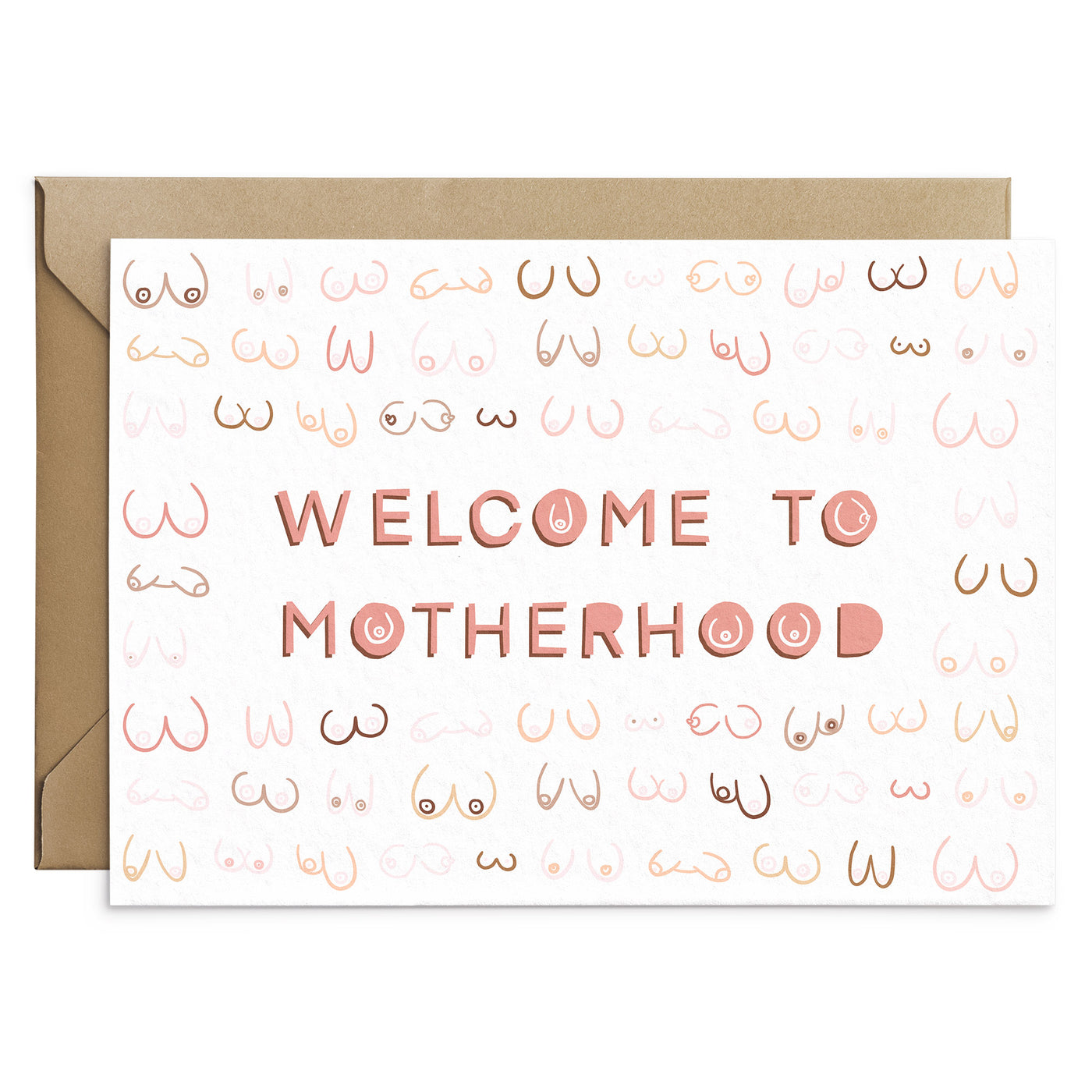 Welcome To Motherhood Card - Poppins & Co.