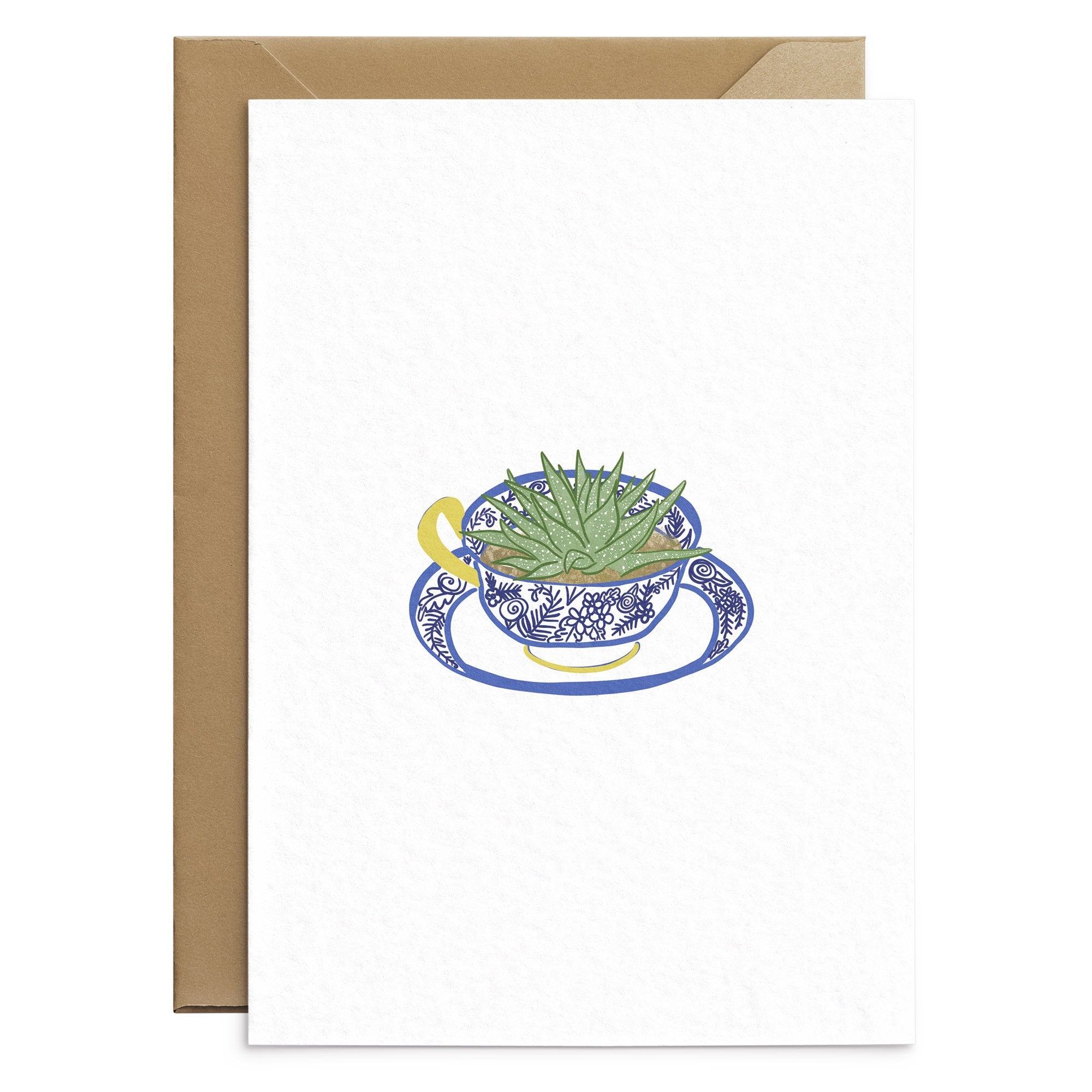 Willow Pattern Greetings Card – Poppins & Co.