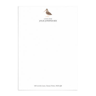 Woodcock Writing Paper Set - Poppins & Co.