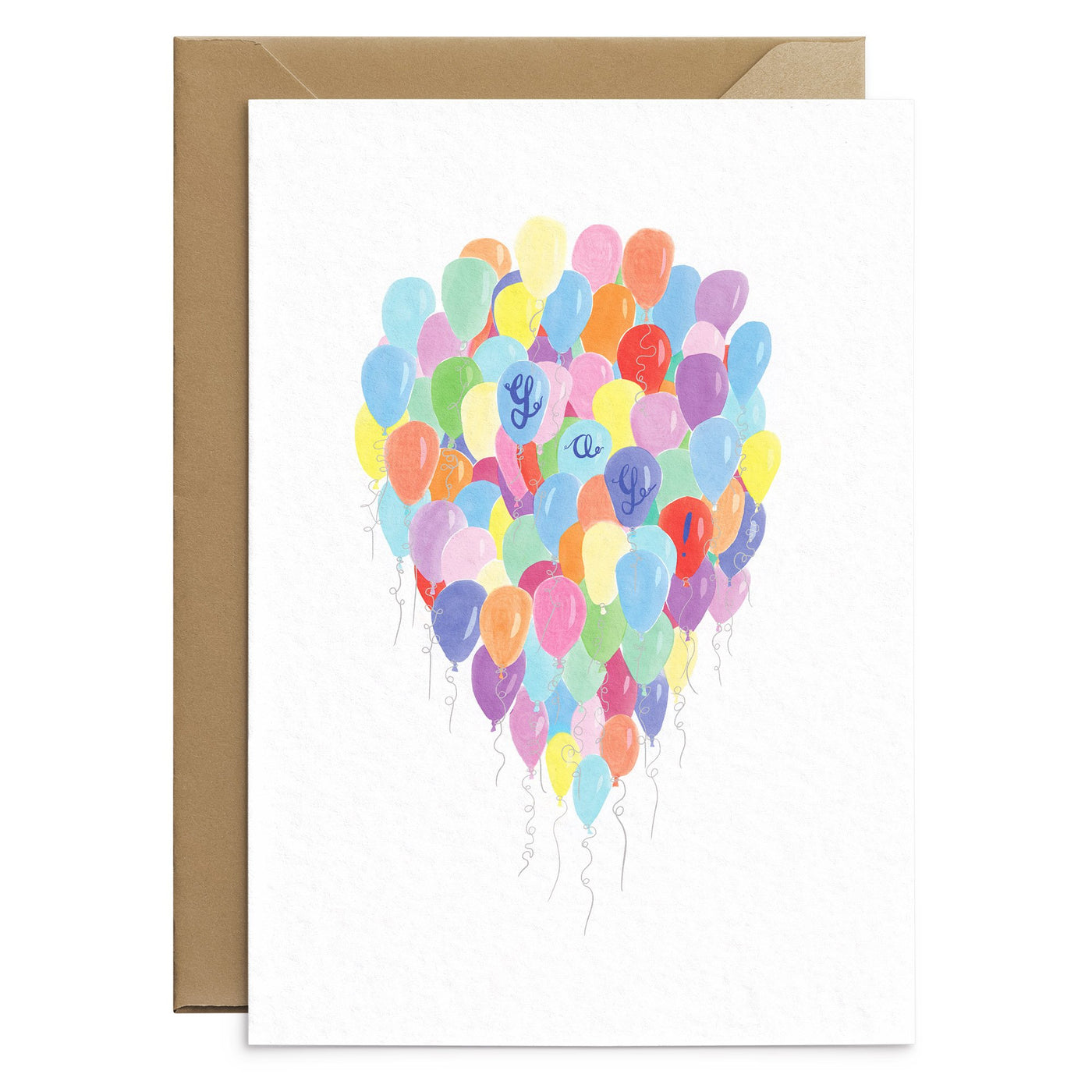 Balloons Yay Card - Poppins & Co.