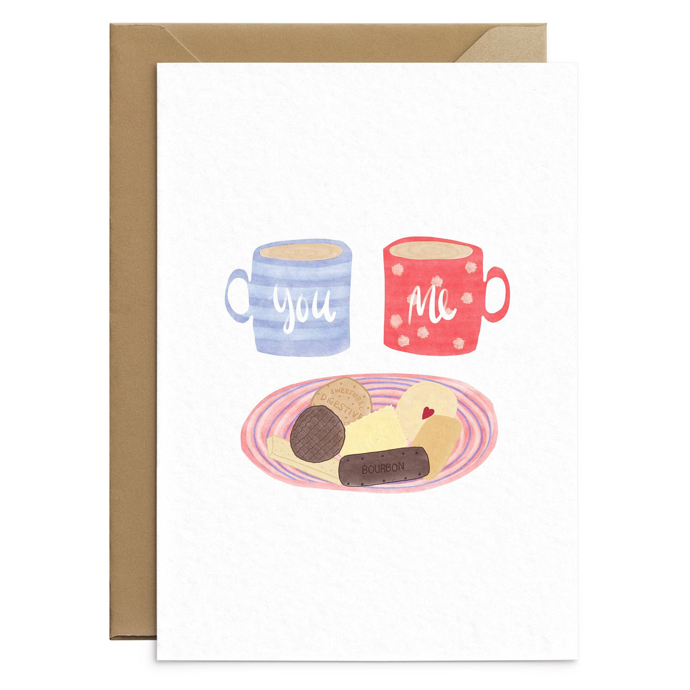 You And Me Tea Card - Poppins & Co.